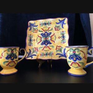 Source Unknown Multicolor Ceramic Set